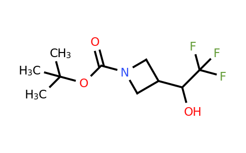 1628733-94-7 | TERT-BUTYL 3-(2,2,2-TRIFLUORO-1-HYDROXYETHYL)AZETIDINE-1-CARBOXYLATE