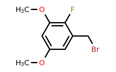 1628795-21-0 | 3,5-Dimethoxy-2-fluorobenzylbromide