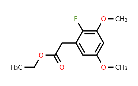 1628795-23-2 | Ethyl 3,5-dimethoxy-2-fluorophenylacetate