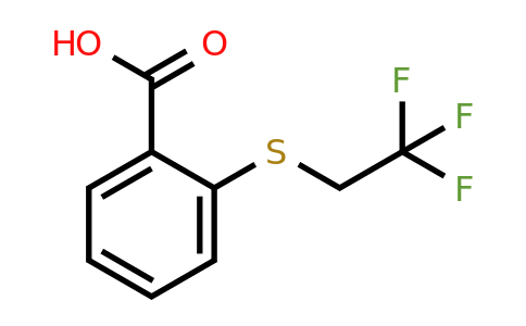 162965-55-1 | 2-((2,2,2-Trifluoroethyl)thio)benzoic acid