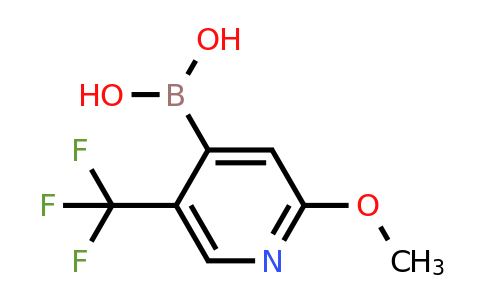 1630193-64-4 | (2-Methoxy-5-(trifluoromethyl)pyridin-4-yl)boronic acid