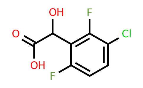 1630319-92-4 | 3-Chloro-2,6-difluoromandelic acid