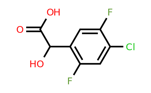1630342-54-9 | 4-Chloro-2,5-difluoromandelic acid