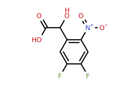 1630434-32-0 | 4,5-Difluoro-2-nitromandelic acid
