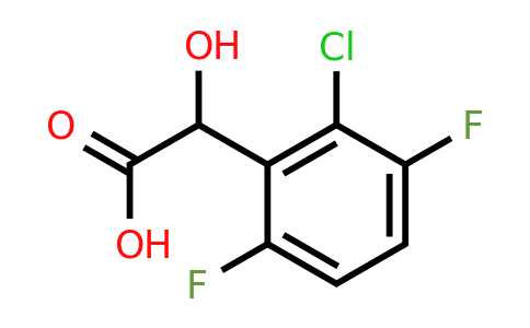 1630465-90-5 | 2-Chloro-3,6-difluoromandelic acid