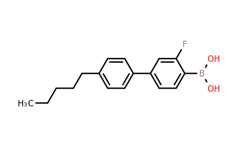 163129-14-4 | (3-Fluoro-4'-pentyl-[1,1'-biphenyl]-4-yl)boronic acid