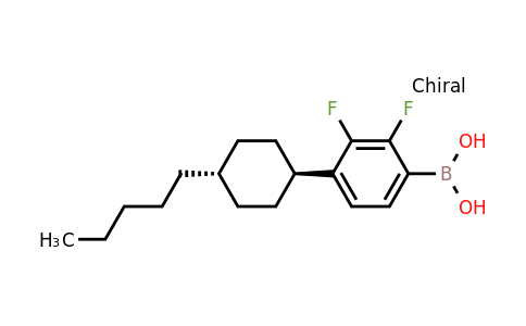 163526-21-4 | (2,3-Difluoro-4-(trans-4-pentylcyclohexyl)phenyl)boronic acid