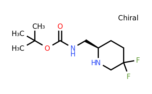 1638744-23-6 | tert-Butyl N-[[(2R)-5,5-difluoro-2-piperidyl]methyl]carbamate