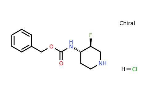 1638744-94-1 | Benzyl ((3S,4S)-3-fluoropiperidin-4-yl)carbamate hydrochloride