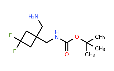 1638759-66-6 | tert-Butyl ((1-(aminomethyl)-3,3-difluorocyclobutyl)methyl)carbamate