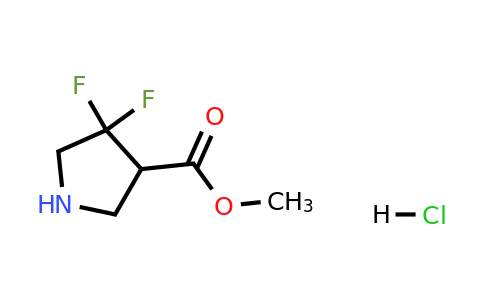 1638764-88-1 | Methyl 4,4-difluoropyrrolidine-3-carboxylate hydrochloride