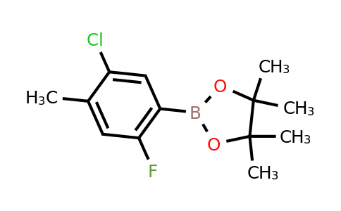 1638847-76-3 | 5-Chloro-2-fluoro-4-methylphenylboronic acid pinacol ester