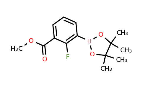 1638847-77-4 | Methyl 2-fluoro-3-(4,4,5,5-tetramethyl-1,3,2-dioxaborolan-2-yl)benzoate