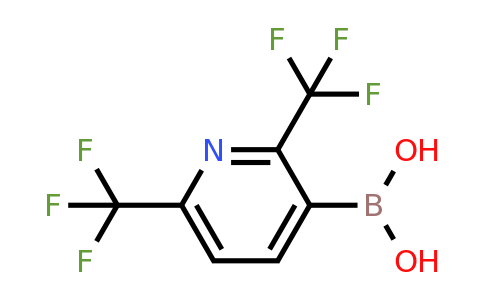 1639789-15-3 | (2,6-Bis(trifluoromethyl)pyridin-3-yl)boronic acid
