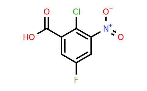 1642156-91-9 | 2-Chloro-5-fluoro-3-nitrobenzoic acid