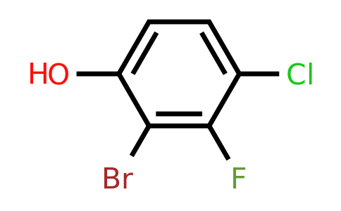 1644281-89-9 | 2-Bromo-4-chloro-3-fluorophenol