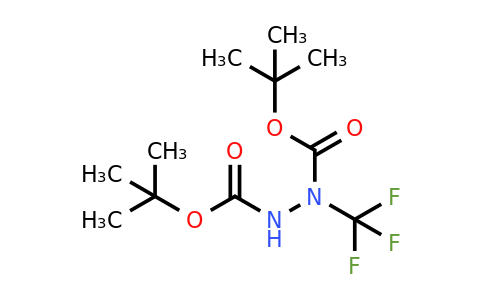 1644529-01-0 | Di-tert-butyl 1-(trifluoromethyl)hydrazine-1,2-dicarboxylate