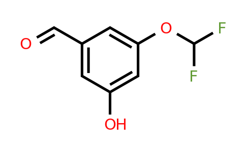 1645953-64-5 | 3-Difluoromethoxy-5-hydroxybenzaldehyde