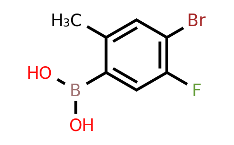 1646842-34-3 | 4-Bromo-5-fluoro-2-methylphenylboronic acid