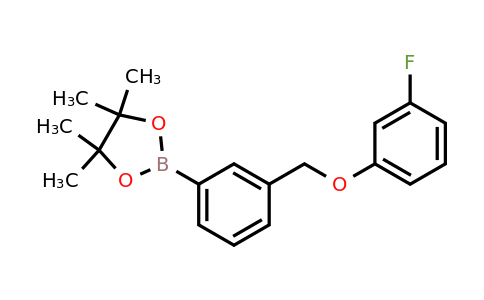1648930-12-4 | 1,3,2-Dioxaborolane, 2-[3-[(3-fluorophenoxy)methyl]phenyl]-4,4,5,5-tetramethyl-