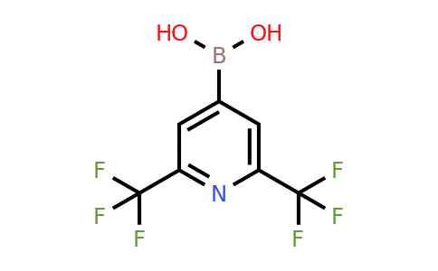 1653975-45-1 | (2,6-Bis(trifluoromethyl)pyridin-4-yl)boronic acid
