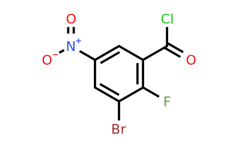 1655522-51-2 | 3-Bromo-2-fluoro-5-nitrobenzoyl chloride