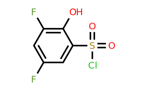 165661-51-8 | 3,5-Difluoro-2-hydroxybenzenesulfonylchloride