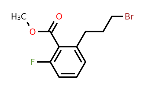 Methyl 2-(3-bromopropyl)-6-fluorobenzoate