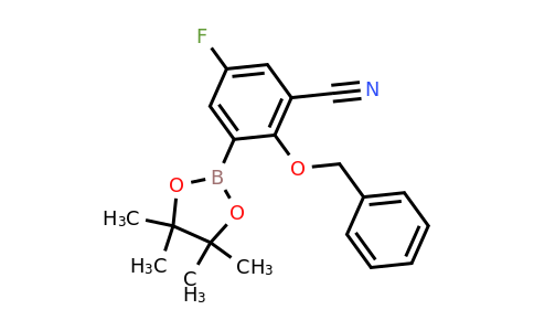 1661043-42-0 | 2-Benzyloxy-3-cyano-5-fluorophenylboronic acid pinacol ester