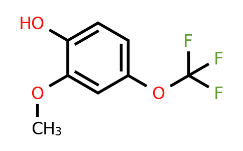 166312-49-8 | 2-Methoxy-4-(trifluoromethoxy)phenol