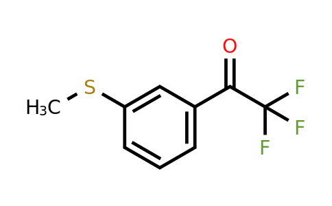 166831-66-9 | 2,2,2-Trifluoro-1-(3-(methylthio)phenyl)ethanone