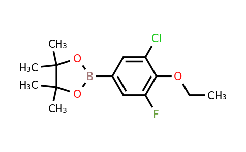 1668474-08-5 | 2-(3-chloro-4-ethoxy-5-fluorophenyl)-4,4,5,5-tetramethyl-1,3,2-dioxaborolane
