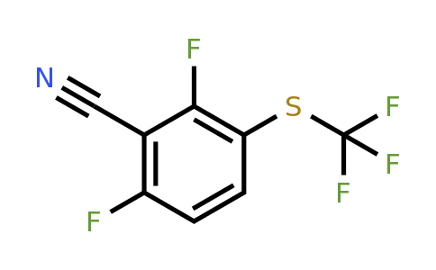 1672665-12-1 | 2,6-Difluoro-3-(trifluoromethylthio)benzonitrile