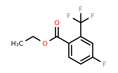 167758-89-6 | Ethyl 4-fluoro-2-(trifluoromethyl)benzoate