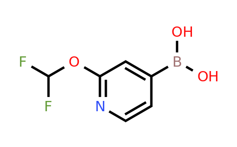 1678539-02-0 | (2-(Difluoromethoxy)pyridin-4-yl)boronic acid