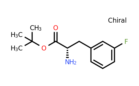 167993-14-8 | tert-butyl (2S)-2-amino-3-(3-fluorophenyl)propanoate
