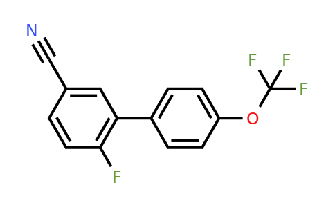 168010-60-4 | 3-Cyano-6-fluoro-4'-(trifluoromethoxy)biphenyl