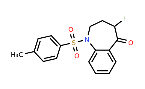 168163-93-7 | 4-Fluoro-1-tosyl-3,4-dihydro-1h-benzo[b]azepin-5(2h)-one