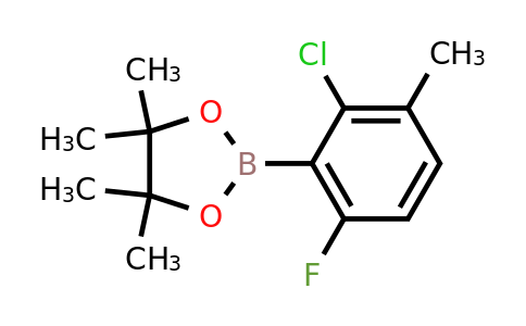 1688672-06-1 | 2-(2-Chloro-6-fluoro-3-methylphenyl)-4,4,5,5-tetramethyl-1,3,2-dioxaborolane