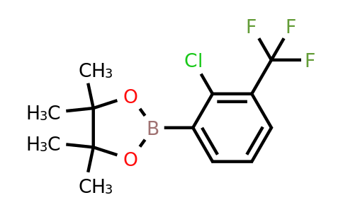 1689550-75-1 | 2-(2-chloro-3-(trifluoromethyl)phenyl)-4,4,5,5-tetramethyl-1,3,2-dioxaborolane