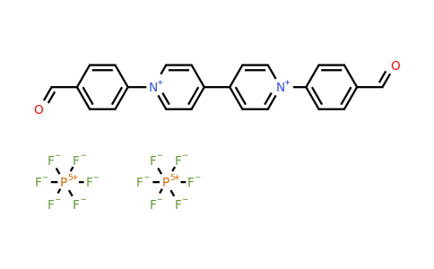 1690360-54-3 | 1,1'-Bis(4-formylphenyl)-[4,4'-bipyridine]-1,1'-diium hexafluorophosphate(V)