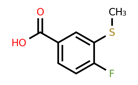 169310-01-4 | 4-Fluoro-3-(methylthio)benzoic acid