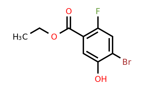 1694637-07-4 | Ethyl 4-bromo-2-fluoro-5-hydroxybenzoate