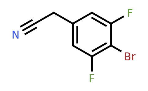1694843-68-9 | 4-Bromo-3,5-difluorophenylacetonitrile