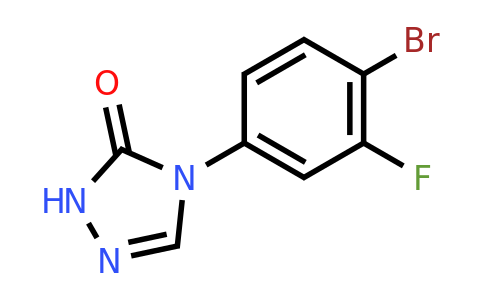 4-(4-Bromo-3-fluoro-phenyl)-1H-1,2,4-triazol-5-one