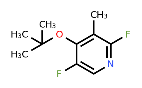 169749-84-2 | 4-(tert-Butoxy)-2,5-difluoro-3-methylpyridine