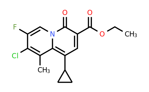 169749-89-7 | Ethyl 8-chloro-1-cyclopropyl-7-fluoro-9-methyl-4-oxo-4H-quinolizine-3-carboxylate