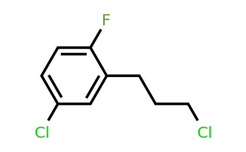 1697592-60-1 | 1-Chloro-3-(3-chloropropyl)-4-fluorobenzene