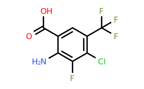1698027-64-3 | 2-Amino-4-chloro-3-fluoro-5-(trifluoromethyl)benzoic acid