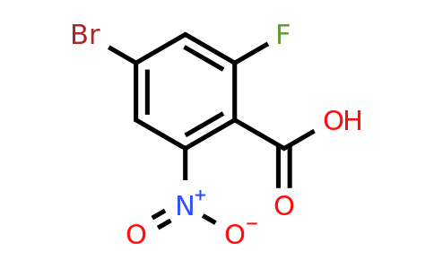 1698027-97-2 | 4-Bromo-2-fluoro-6-nitrobenzoic acid